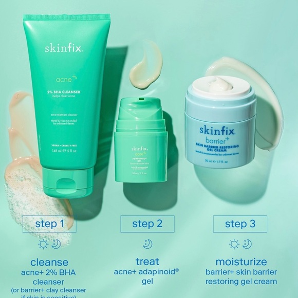 Pick 8/$50 Skinfix Acne+Azelaic Acid 2% BHA Cleanser🆕deluxe sample size - Picture 5 of 8